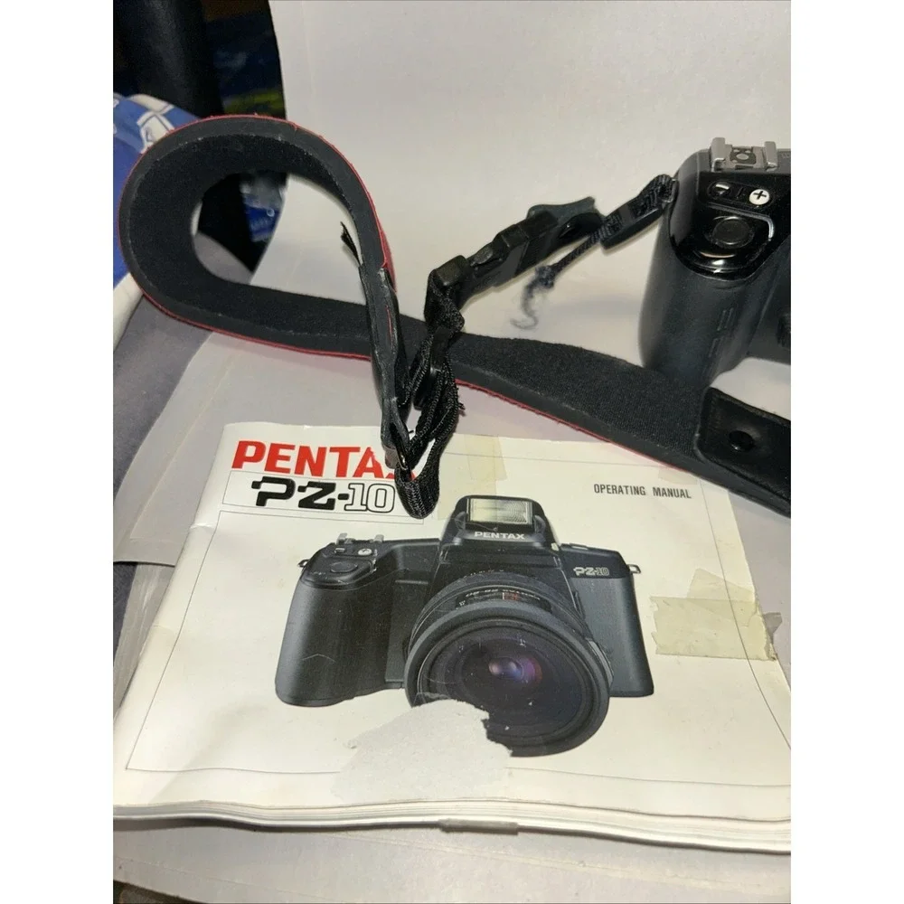 PENTAX PZ-10 35mm SLR Camera with 28-80mm 1:3.5-4.5 Zoom Lens As Is